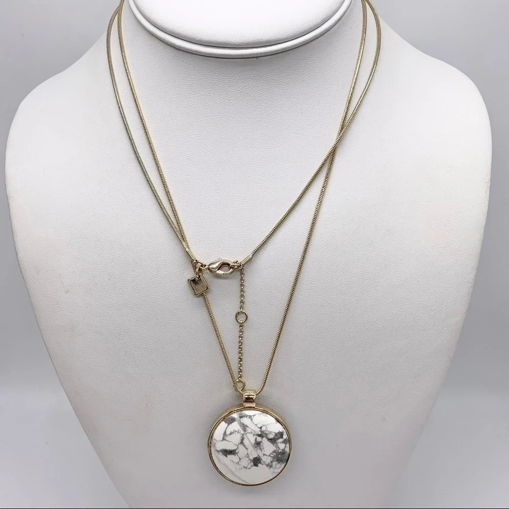Banana Republic Reversible Pendant Necklace